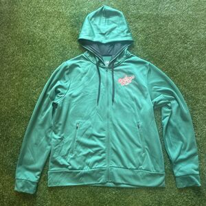 A Christmas Story 5K+10K Cleveland Running Man Full Zip Athletic Hoodie Mens XL